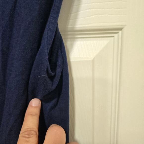 Chico’s Navy Sleeveless Tank Top Size 2 Large - Picture 5 of 6